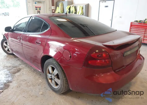 2008 Pontiac Grand Prix из США, поврежденный, VIN 2G2WP552881163996